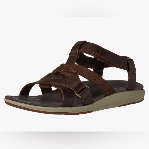 Merrell Women's Kalari Shaw Strap Brown Sandal - Picture 6 of 8